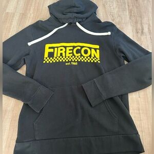 FireCon Retro Black & Yellow Hoodie